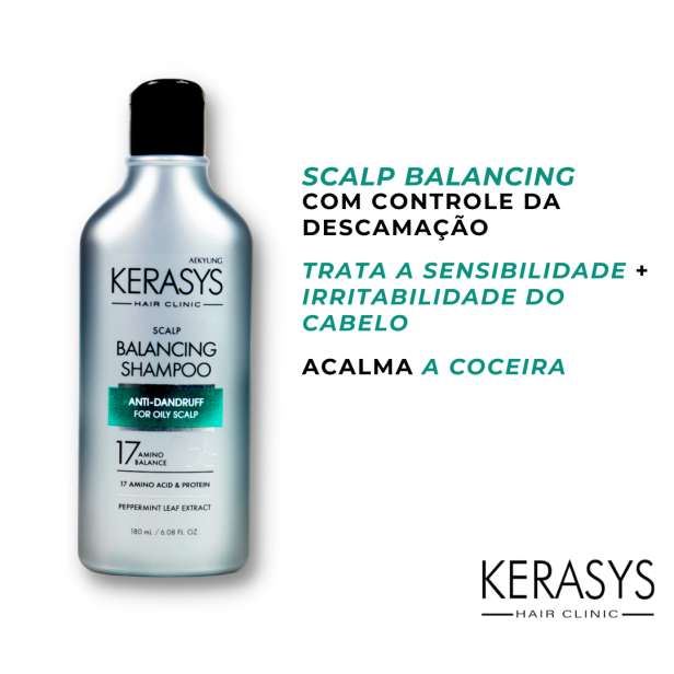 Kerasys Scalp Balancing Shampoo 180ml - Image 2